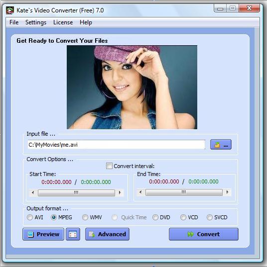 Windows 8 Kate`s Video Converter 7 full