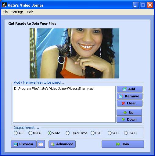 Windows 8 Kate`s Video Joiner full